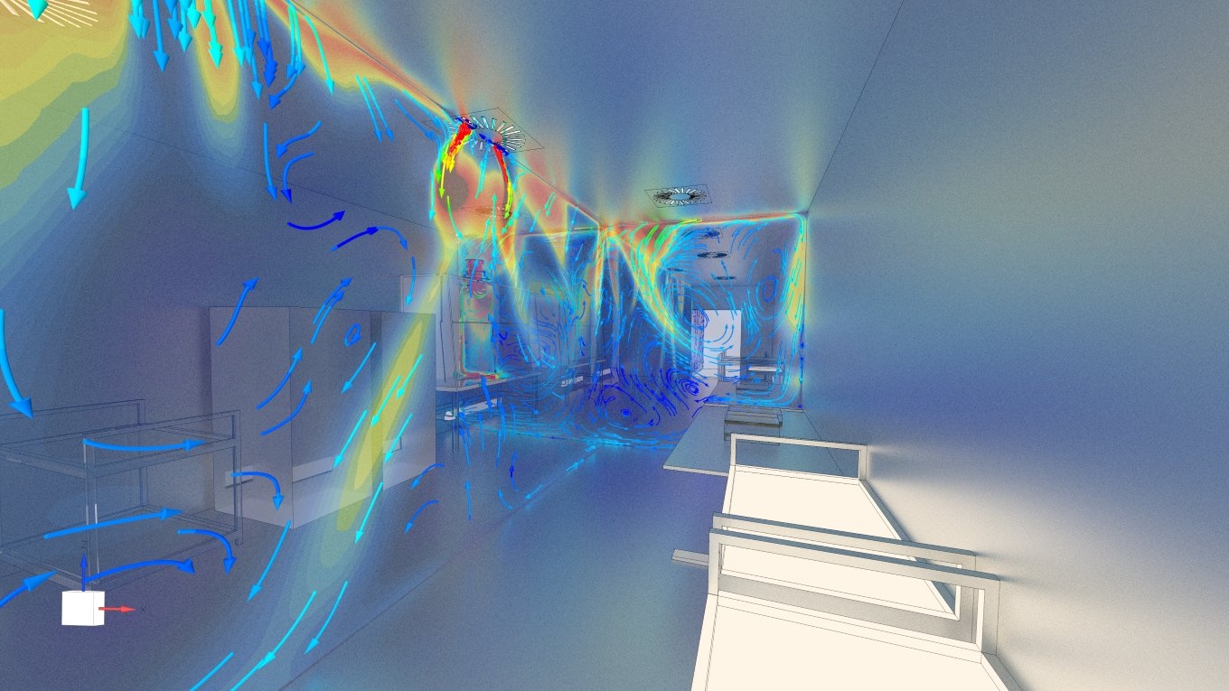 How airflow modelling in cleanroom design improves performance